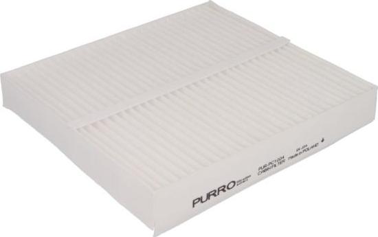 PURRO PUR-PC1004 - Filter, interior air autospares.lv