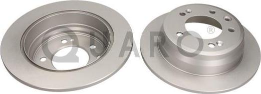 QUARO QD6345 - Brake Disc autospares.lv