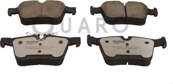 QUARO QP9909C - Brake Pad Set, disc brake autospares.lv