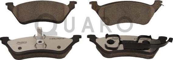 QUARO QP9698C - Brake Pad Set, disc brake autospares.lv