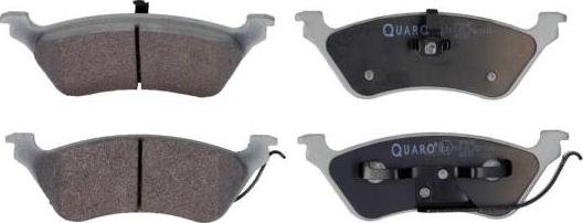 QUARO QP9698 - Brake Pad Set, disc brake autospares.lv