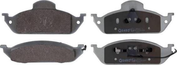 QUARO QP9647 - Brake Pad Set, disc brake autospares.lv