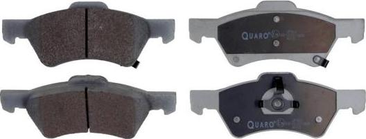 QUARO QP9601 - Brake Pad Set, disc brake autospares.lv