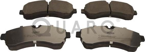 QUARO QP9033C - Brake Pad Set, disc brake autospares.lv