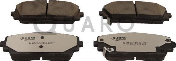 QUARO QP9131C - Brake Pad Set, disc brake autospares.lv