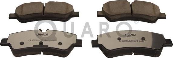 QUARO QP9385C - Brake Pad Set, disc brake autospares.lv