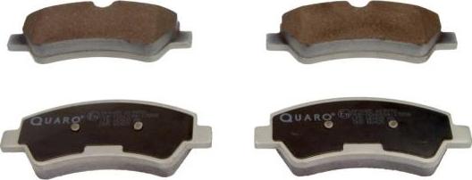 QUARO QP9385 - Brake Pad Set, disc brake autospares.lv