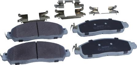 QUARO QP9338 - Brake Pad Set, disc brake autospares.lv