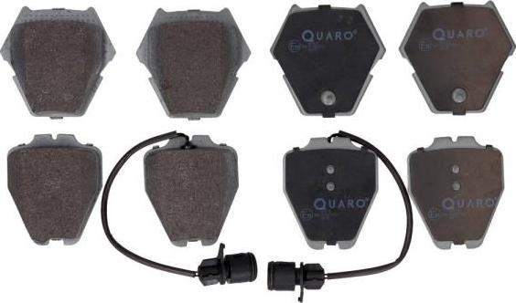 QUARO QP9276 - Brake Pad Set, disc brake autospares.lv