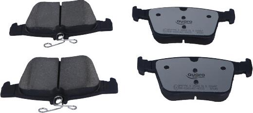 QUARO QP9775C - Brake Pad Set, disc brake autospares.lv