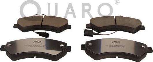 QUARO QP4930C - Brake Pad Set, disc brake autospares.lv