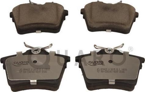 QUARO QP4462C - Brake Pad Set, disc brake autospares.lv
