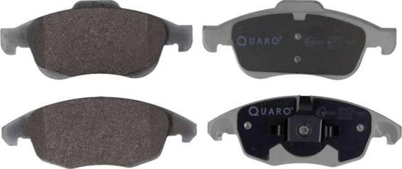 QUARO QP4552 - Brake Pad Set, disc brake autospares.lv