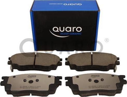 QUARO QP4005C - Brake Pad Set, disc brake autospares.lv