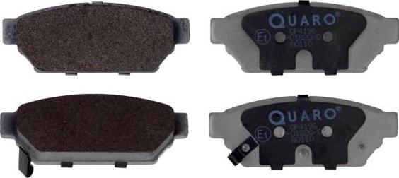 QUARO QP4196 - Brake Pad Set, disc brake autospares.lv