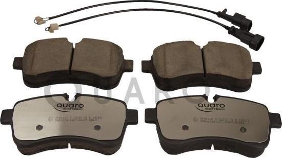 QUARO QP4146C - Brake Pad Set, disc brake autospares.lv