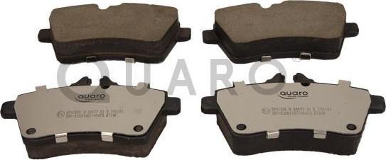 QUARO QP4169C - Brake Pad Set, disc brake autospares.lv