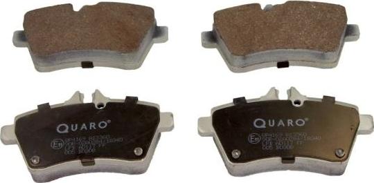 QUARO QP4169 - Brake Pad Set, disc brake autospares.lv