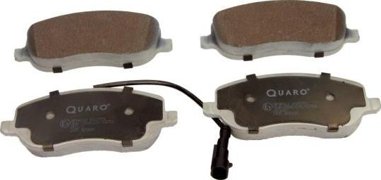 QUARO QP4812 - Brake Pad Set, disc brake autospares.lv