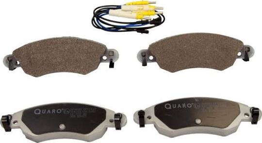 QUARO QP4880 - Brake Pad Set, disc brake autospares.lv