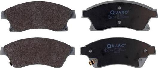 QUARO QP4351 - Brake Pad Set, disc brake autospares.lv