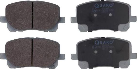 QUARO QP4366 - Brake Pad Set, disc brake autospares.lv
