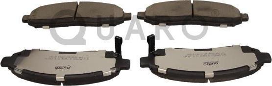 QUARO QP4252C - Brake Pad Set, disc brake autospares.lv