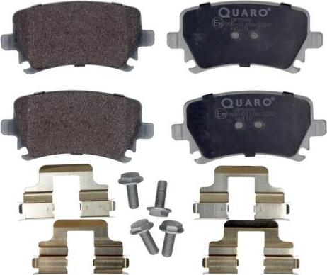 QUARO QP5999 - Brake Pad Set, disc brake autospares.lv