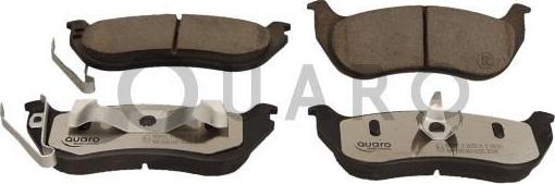 QUARO QP5990C - Brake Pad Set, disc brake autospares.lv