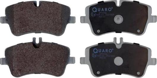 QUARO QP5988 - Brake Pad Set, disc brake autospares.lv