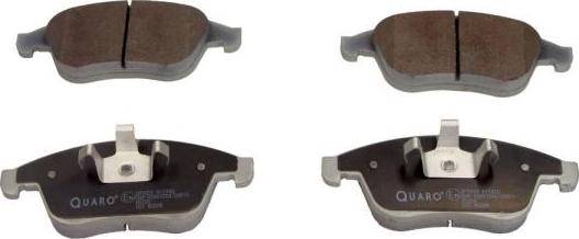 QUARO QP5929 - Brake Pad Set, disc brake autospares.lv