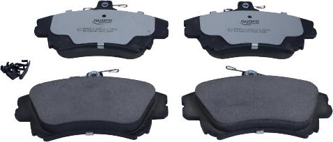 QUARO QP5487C - Brake Pad Set, disc brake autospares.lv