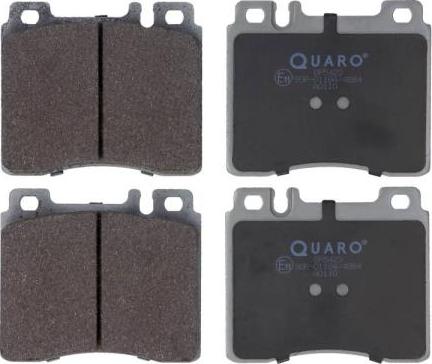 QUARO QP5423 - Brake Pad Set, disc brake autospares.lv