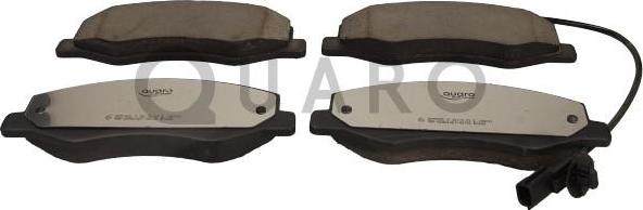 QUARO QP5593C - Brake Pad Set, disc brake autospares.lv