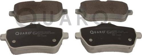 QUARO QP5555 - Brake Pad Set, disc brake autospares.lv