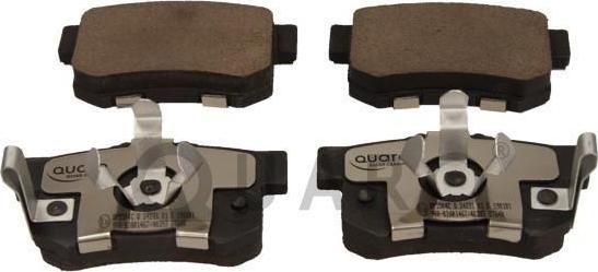 QUARO QP5504C - Brake Pad Set, disc brake autospares.lv