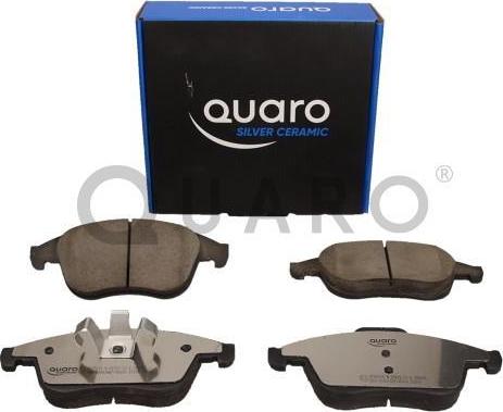 QUARO QP5534C - Brake Pad Set, disc brake autospares.lv