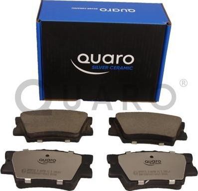 QUARO QP5571C - Brake Pad Set, disc brake autospares.lv