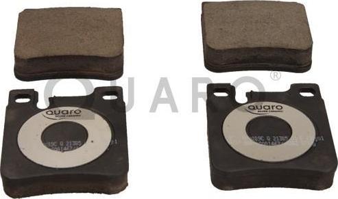 QUARO QP5009C - Brake Pad Set, disc brake autospares.lv