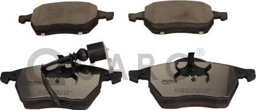 QUARO QP5013C - Brake Pad Set, disc brake autospares.lv