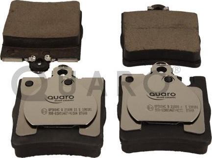 QUARO QP5084C - Brake Pad Set, disc brake autospares.lv