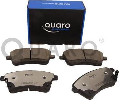 QUARO QP5072C - Brake Pad Set, disc brake autospares.lv