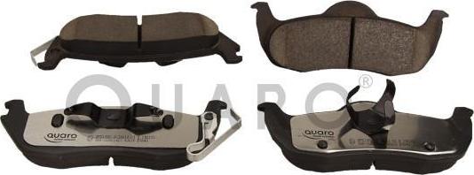 QUARO QP5195C - Brake Pad Set, disc brake autospares.lv