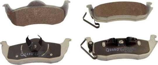 QUARO QP5195 - Brake Pad Set, disc brake autospares.lv