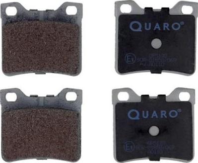 QUARO QP5133 - Brake Pad Set, disc brake autospares.lv