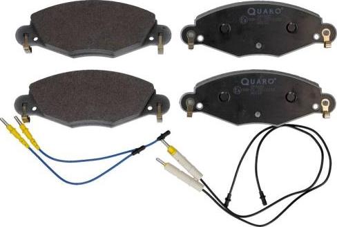 QUARO QP5885 - Brake Pad Set, disc brake autospares.lv