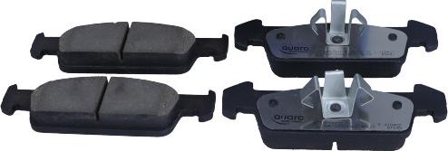 QUARO QP5343C - Brake Pad Set, disc brake autospares.lv