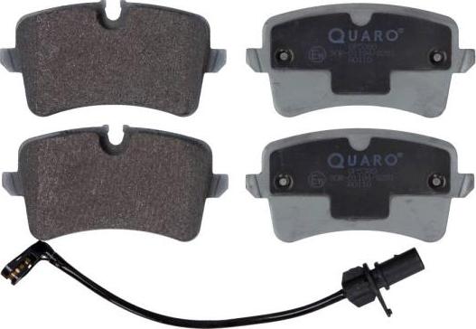 QUARO QP5380 - Brake Pad Set, disc brake autospares.lv