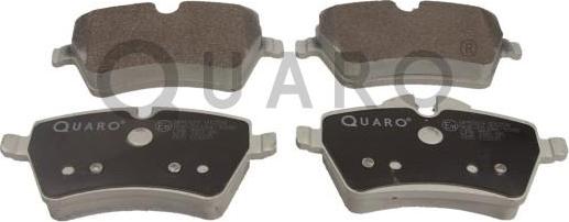 QUARO QP5329 - Brake Pad Set, disc brake autospares.lv