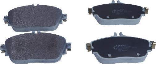 QUARO QP5796 - Brake Pad Set, disc brake autospares.lv